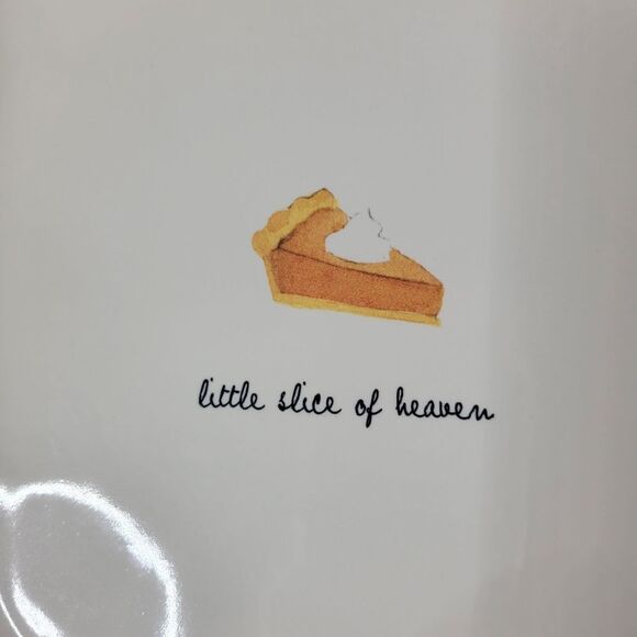 Rae Dunn‎ Artisan Collection Pumpkin Pie Slice Plate - Picture 2 of 3